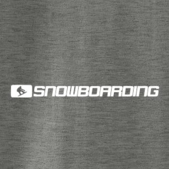 Snowboarding nápis