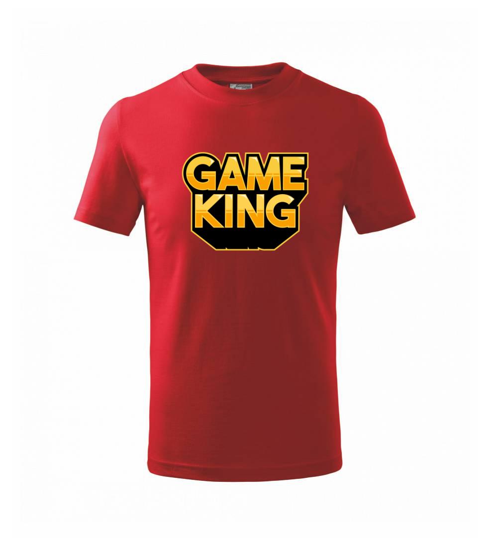Game king - nápis velký