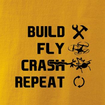 Dron Build fly crash repeat