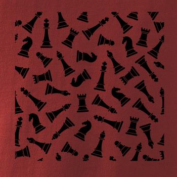 Šachové figurky ve čtverci