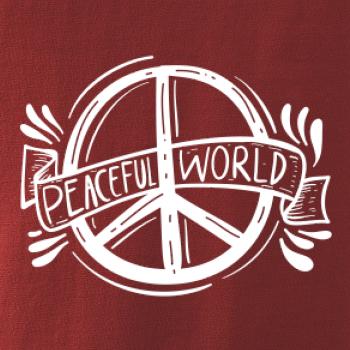 Peaceful world logo
