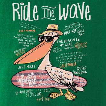 Ride the wave pelikán