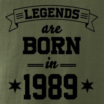 Legends are born in 1989