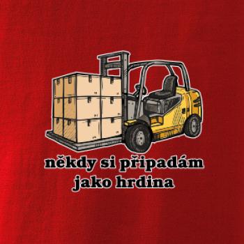 Někdy si připadám jako hrdina ještěrka