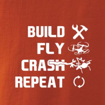 Dron Build fly crash repeat