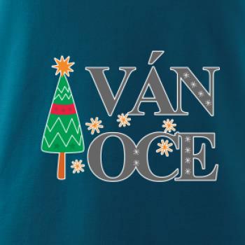 Napis Vánoce se stromkem