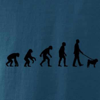 Evoluce pes Mops (muž-žena)