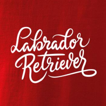 Labrador - nápis okrasný
