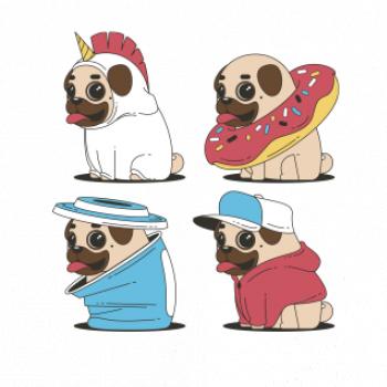 Mops v převleku Mops v převleku