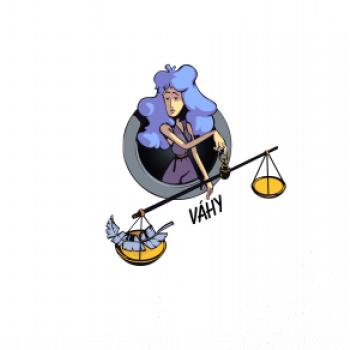 Znamení komiks váhy Znamení komiks váhy
