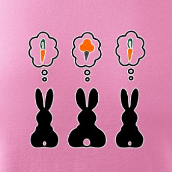 Králici přemýšlí, co by sežrali