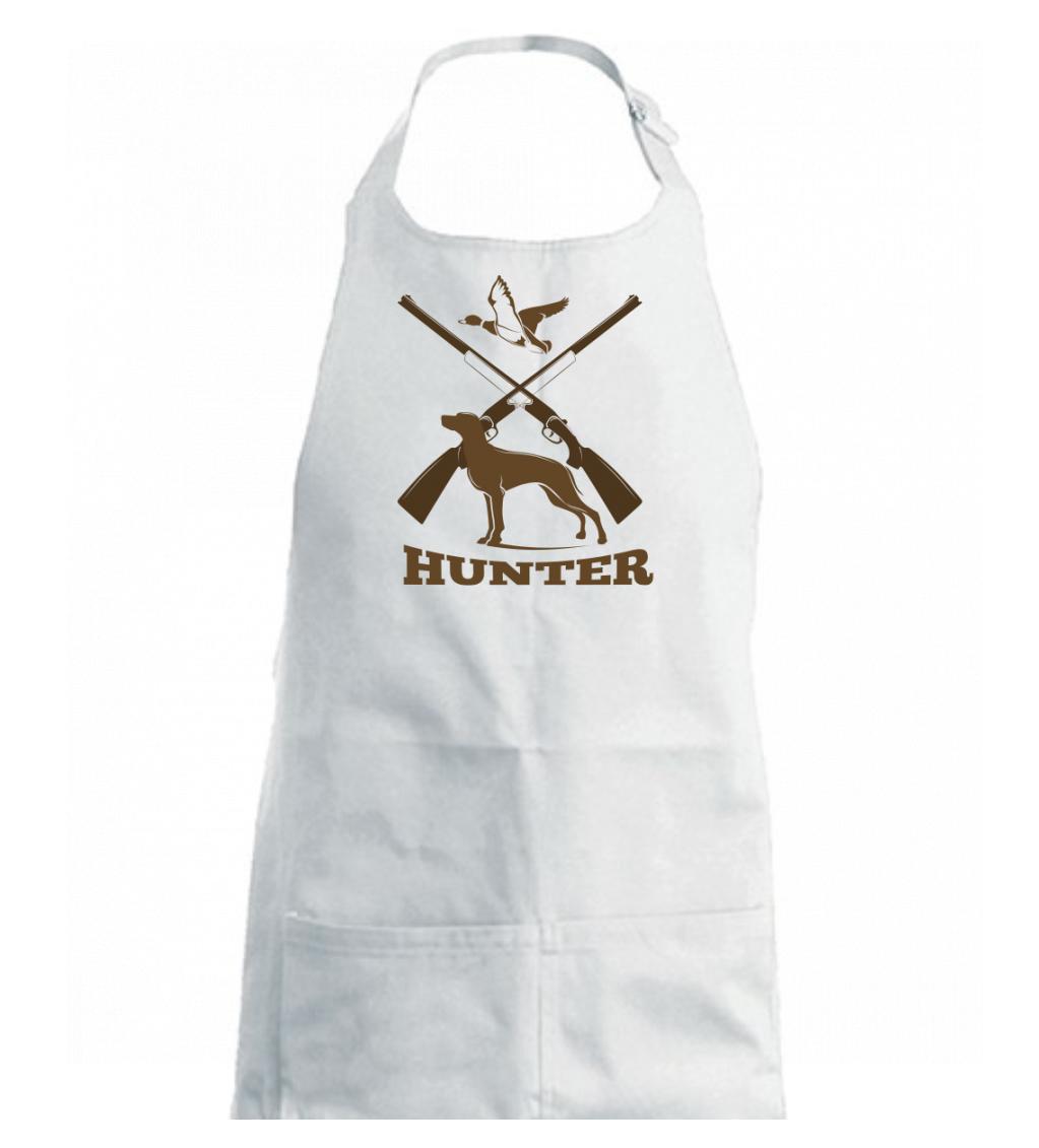 Hunter - ohař a kachny - Zástěra na vaření