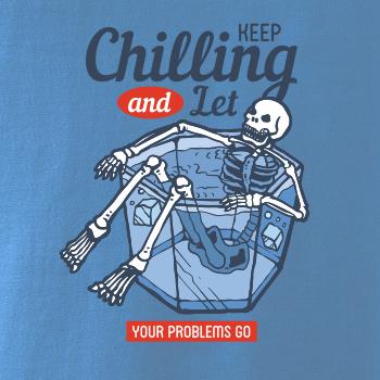 Keep chilling sklenice