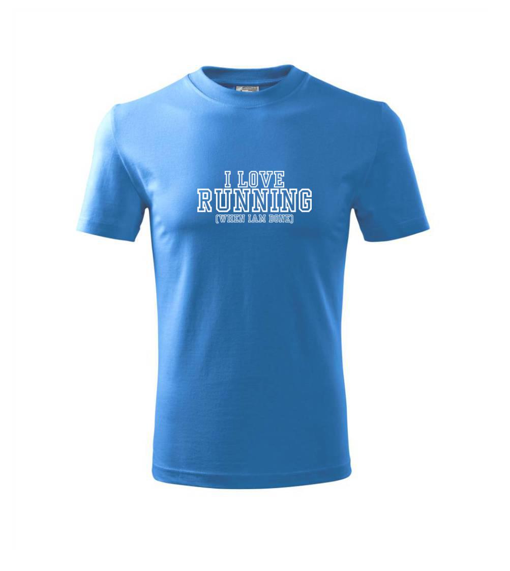 I love running when i done - Triko dětské basic