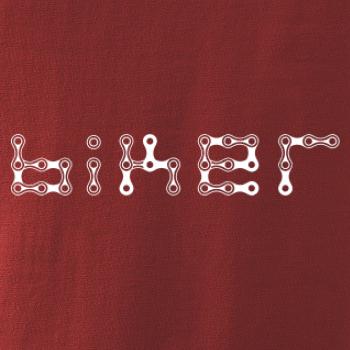 Biker nápis řetěz