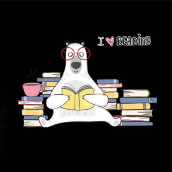 I love reading medvěd