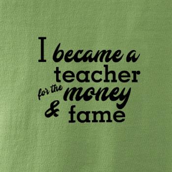 Became a teacher