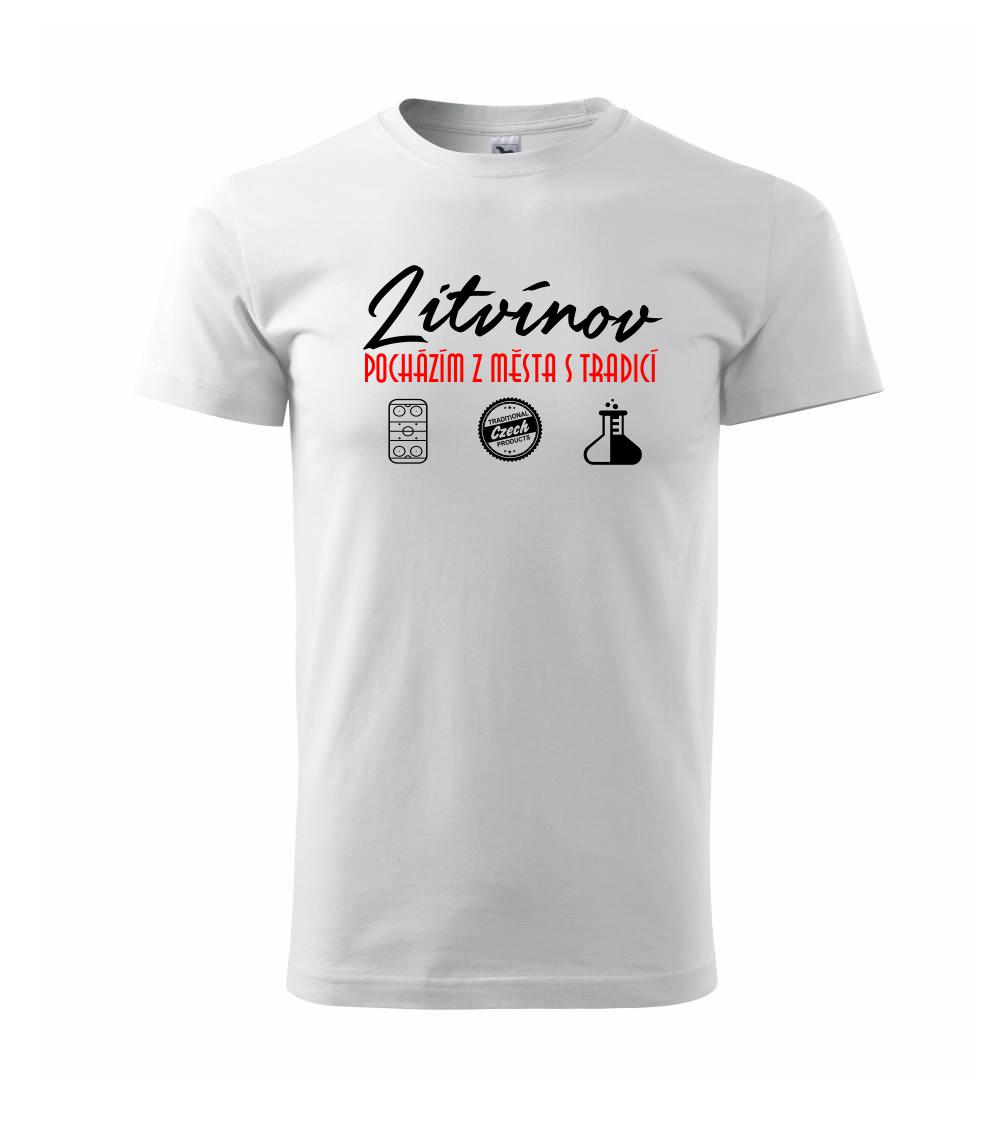Litvínov město s tradicí - Triko Basic Extra velké