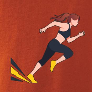 Běhání - žena startuje