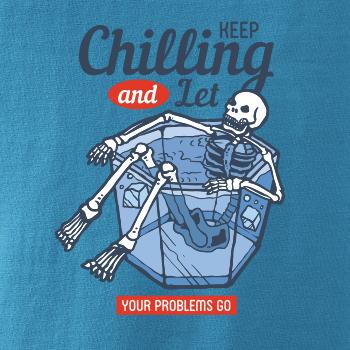 Keep chilling sklenice