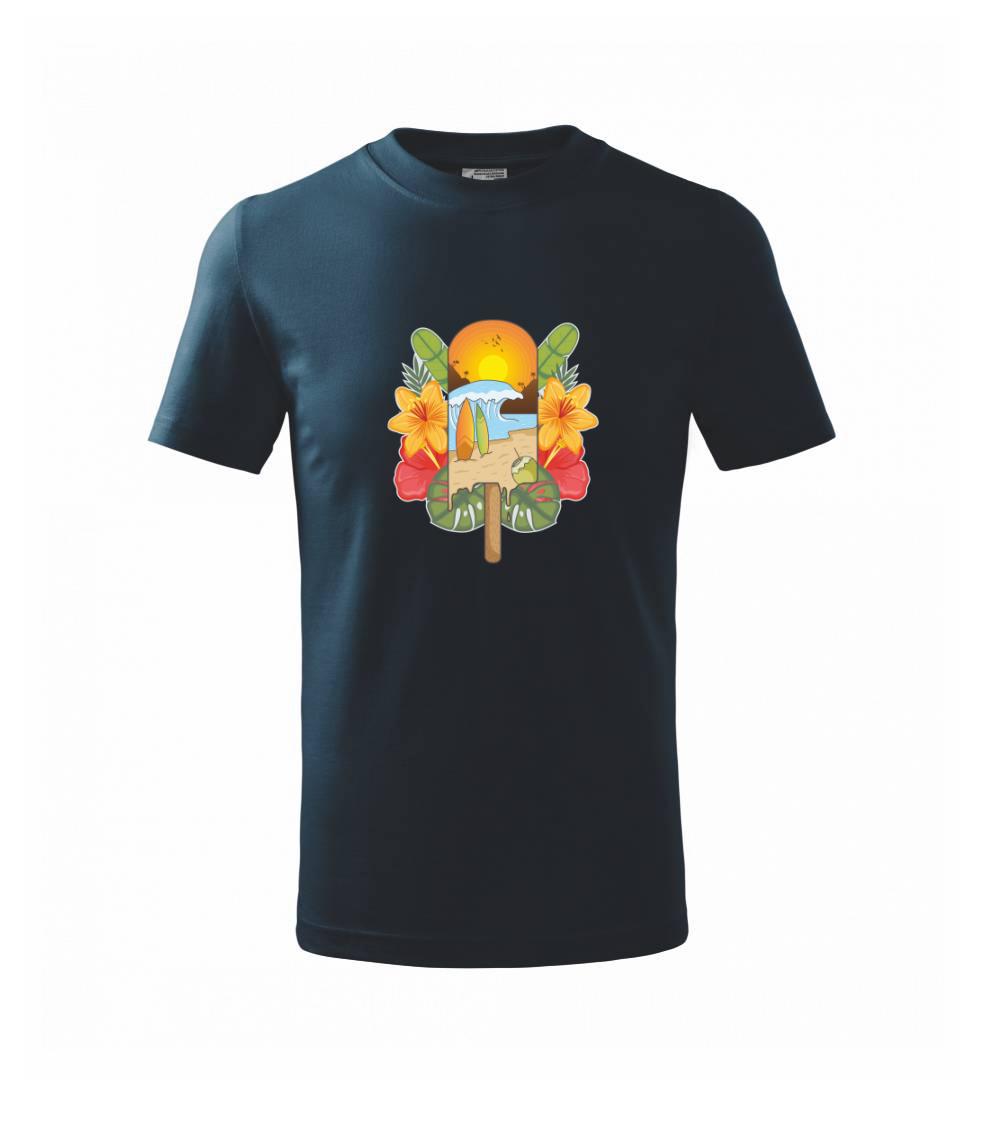 Léto, nanuk, moře, pláž