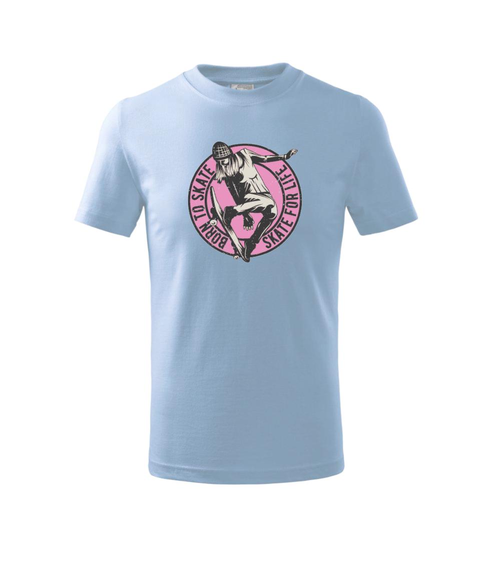 Skate girl pink