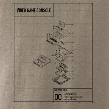 Nákres TV videohra na kazety