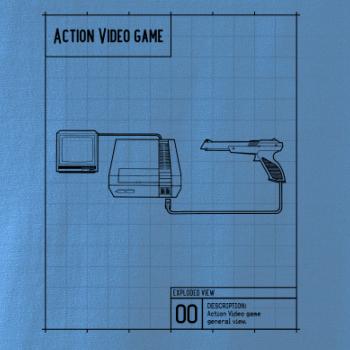 Nákres videohra se zbraní