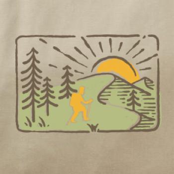 Nordic walking v přírodě