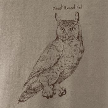 Výr virginský great horned owl