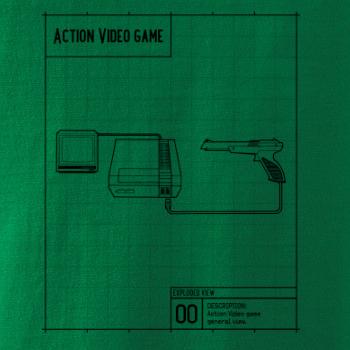 Nákres videohra se zbraní