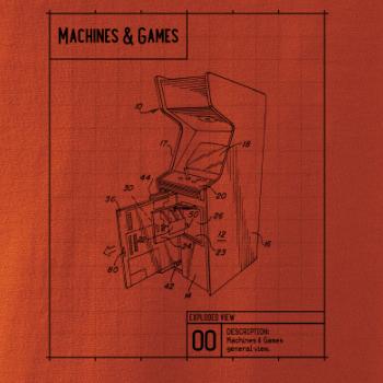 Nákres herní automat otevřený