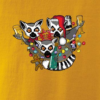 Vánoční Lemurové (Pecka design)