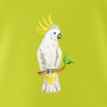 Papoušek Kakadu kreslený