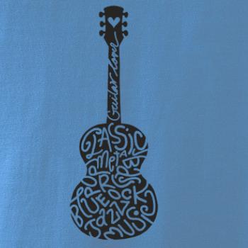 Kytara - názvy hudebních stylů