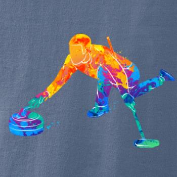 Curling splash Curling splash