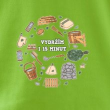 Vydržím i 15 minut sauna