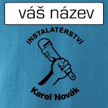 Instalatérství vlastní nápis