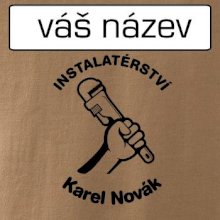 Instalatérství vlastní nápis