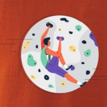 Lezení na stěně - můj svět