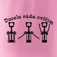 Docela ráda cvičím