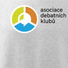 Asociace debatních klubů logo s textem