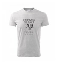If you can read this - teacher
