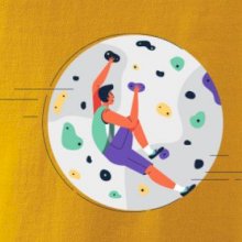 Lezení na stěně - můj svět