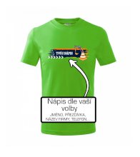 Stavba - vlastní nápis - bagrista