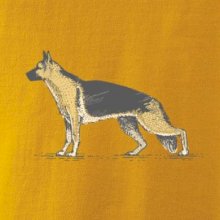 Vintage German shepherd