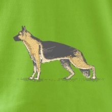 Vintage German shepherd