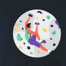 Lezení na stěně - můj svět