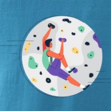 Lezení na stěně - můj svět