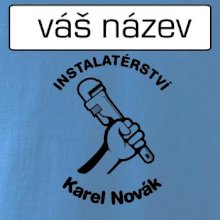 Instalatérství vlastní nápis